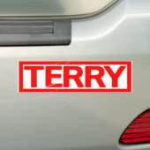 Terry Briefmarke Autoaufkleber (Auf Auto)