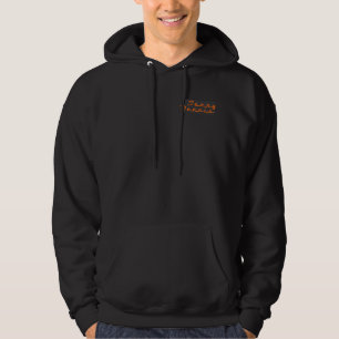 Terry Dennis schwarzer Hoodie