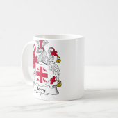 Terry-Familienwappen Kaffeetasse (Vorderseite Links)