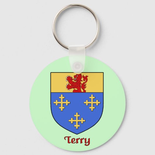 Terry Family Shield Schlüsselanhänger (Vorderseite)