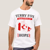TERRY FOX MARATHON DER HOFFNUNG T-Shirt (Vorderseite)