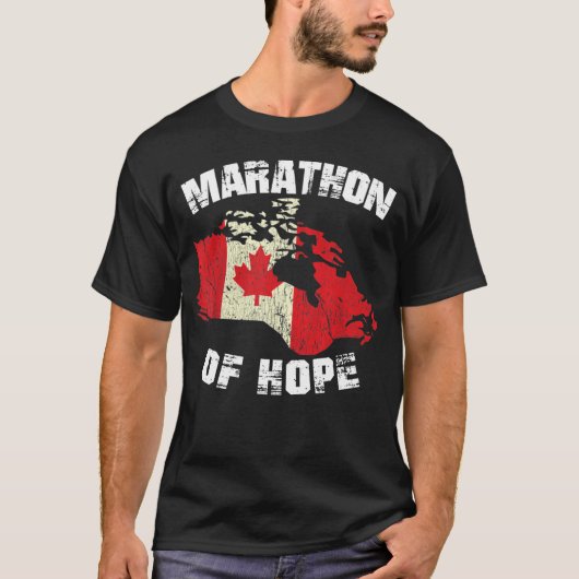Terry Fox Marathon of Hope Canada Marathon T-Shirt (Vorderseite)