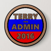 Terry für Knopf Admin 2016 Button (Vorderseite)