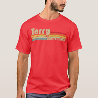 Terry Geschenk Name Personalisierter Geburtstag Lu T-Shirt