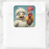 "Terry & Kay Silkie Chicken" Sticker Sheet (Tasche)