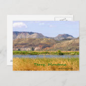 Terry, Montana Postkarte (Vorne/Hinten)