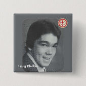 Terry Philibin Button (Vorderseite)
