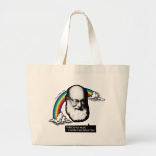 [Terry Riley OFFIZIELL DESIGN] Regenbogen Jumbo Stoffbeutel
