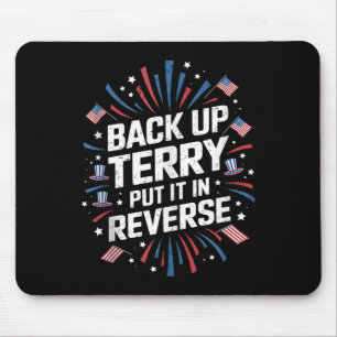 Terry-Shirt zurücksetzen, Rückwärtsgang einlegen, Mousepad
