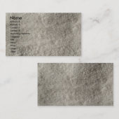 Terry-Stoff-Tuch Visitenkarte (Vorne/Hinten)