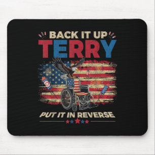 Terry zurücksetzen Rückwärtsgang Feuerwerk Lustig  Mousepad