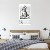 Tertullian, Illustration von Andre Thevet's Leinwanddruck (Insitu (Schlafzimmer))