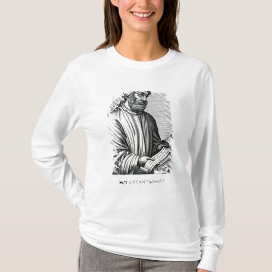 Tertullian, Illustration von Andre Thevets T-Shirt (Vorderseite)