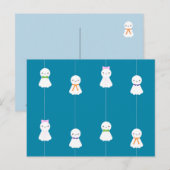 Teru Teru Bozu - Kawaii japanische Dollars Postkarte (Vorne/Hinten)