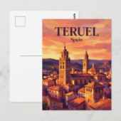 Teruel Spanien Postkarte (Vorne/Hinten)