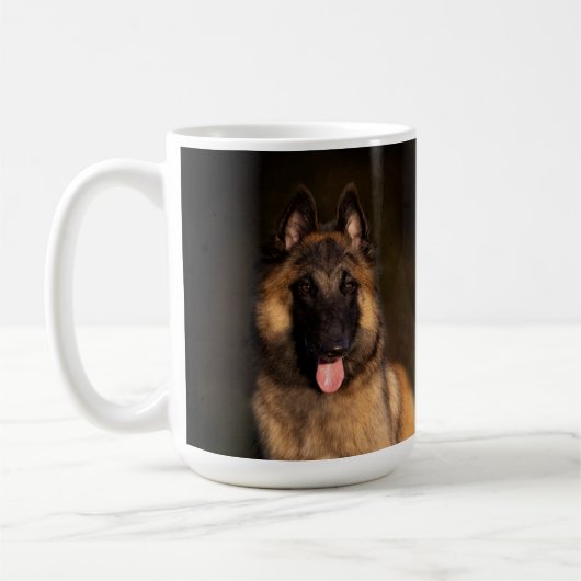 Tervuren Belgischer Hirte Kaffeetasse (Links)