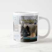 Tervuren-Tasse mit Lebensquoten Jumbo-Tasse (Rechts)