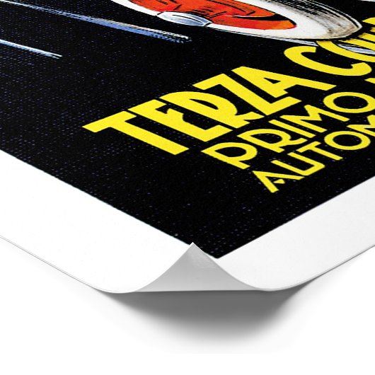 Terza Coppa Etna Poster (Ecke)