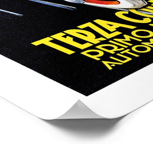 Terza Coppa Etna Poster (Ecke)