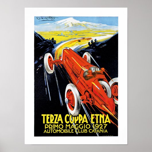 Terza Coppa Etna Poster (Vorne)
