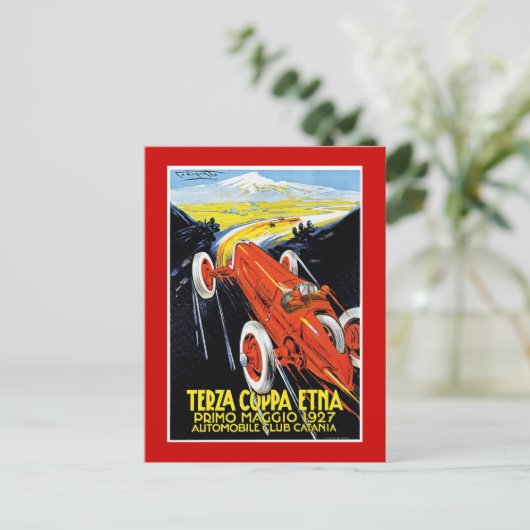 Terza Coppa Etna Postkarte (Stehend Vorderseite)