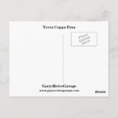 Terza Coppa Etna Postkarte (Rückseite)