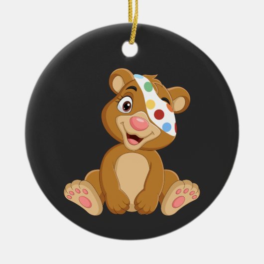 Tesco Pudsey Bear Keramik Ornament (Vorne)