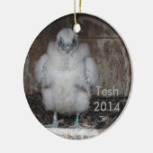 Tesh Verzierung 2014 Keramik Ornament (Links)