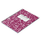 Tesimart | Komposition Notebook Journal Spiral Notizblock (Linke Seite)