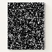 Tesimart | Komposition Notebook Spiral, breit gegl Notizblock (Rückseite)