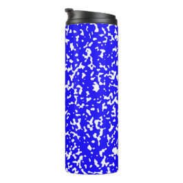 Tesimartpläne | Blue Zusammensetzung Book Thermosbecher
