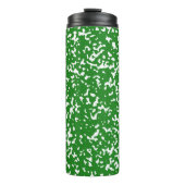 Tesimartpläne | Grüne Zusammensetzung Thermischer  Thermosbecher (Vorderseite)