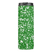 Tesimartpläne | Grüne Zusammensetzung Thermischer  Thermosbecher (Rückseite)