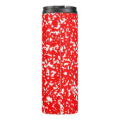 Tesimartpläne | Rote Zusammensetzung Thermal Tumbl Thermosbecher (Rückseite)