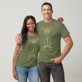 Tesla Coil Fatigue Green T-Shirt (Unisex)