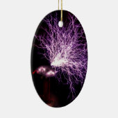 Tesla Coil Plasma Keramik Ornament (Rechts)