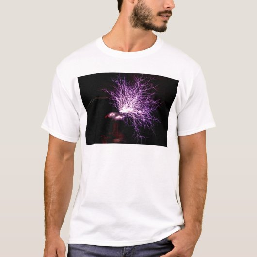Tesla Coil Plasma T-Shirt (Vorderseite)