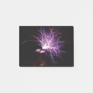 Tesla Coil Post-it Klebezettel