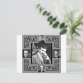 Tesla Coil Postkarte (Stehend Vorderseite)