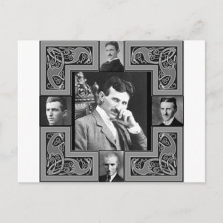 Tesla Coil Postkarte