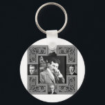 Tesla Coil Schlüsselanhänger<br><div class="desc">Art Nouveau Art Tesla Coil</div>