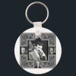 Tesla Coil Schlüsselanhänger<br><div class="desc">Art Nouveau Art Tesla Coil</div>