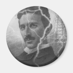 Tesla, der Blitz-Mann Magnet