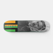 Tesla, der Blitz-Mann Skateboard (Horizontal)