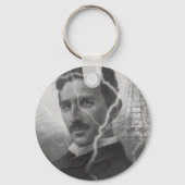 Tesla, der Blitzmann Schlüsselanhänger (Vorderseite)