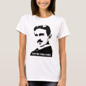 Tesla (Du bist willkommen) T-Shirt (Vorderseite)