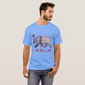 Tesla-Fremont-Fabrik T-Shirt (Vorne ganz)