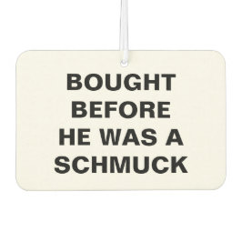 Tesla - gekauft, bevor er ein Schmuck war Autolufterfrischer