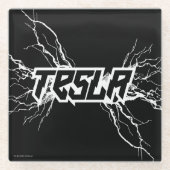 Tesla Glasuntersetzer (Vorderseite)