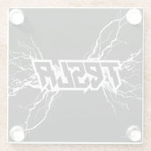 Tesla Glasuntersetzer (Rückseite)